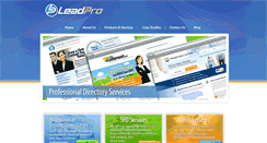 Desktop Screenshot of leadproservice.com